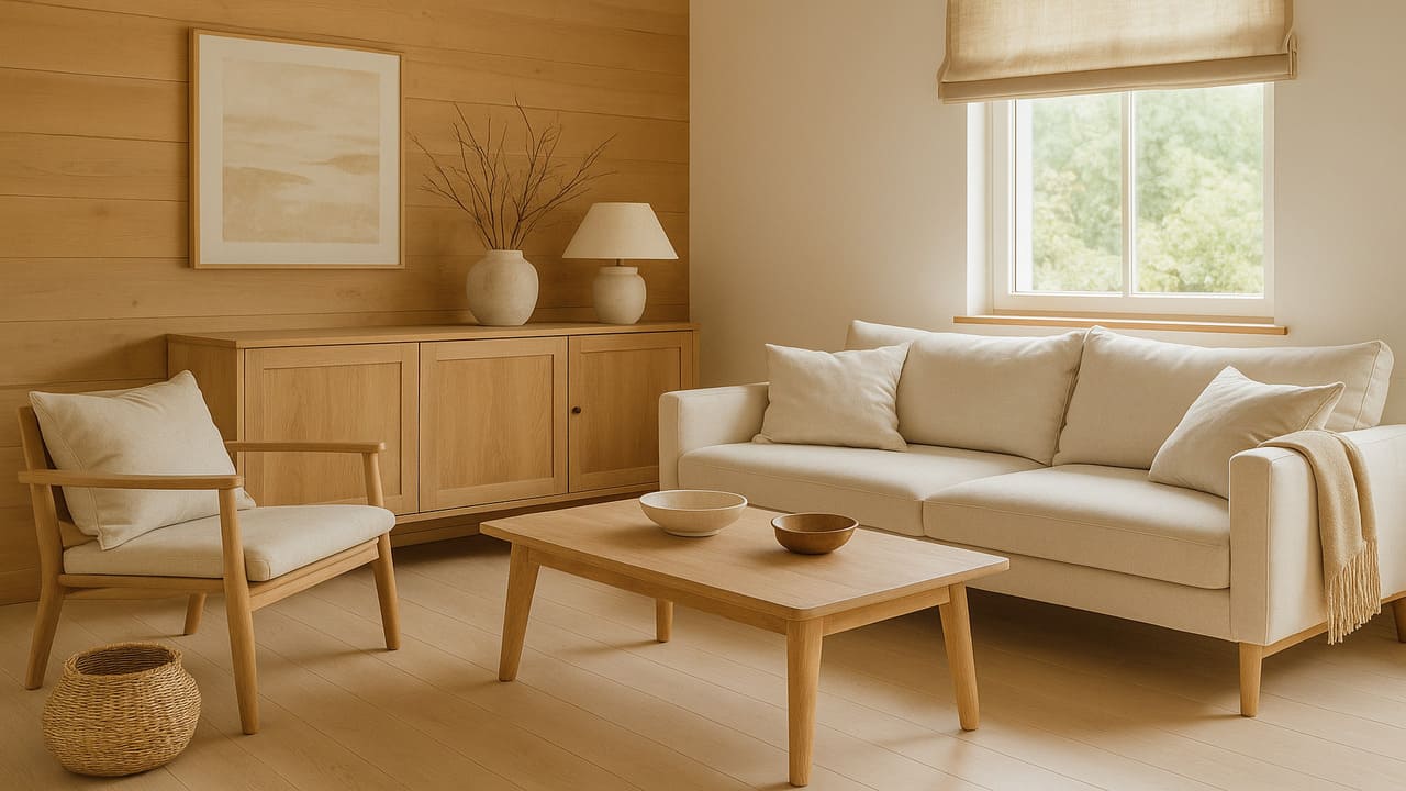 Menemukan Ketenangan di Rumah Tren Slow Living dengan Nuansa Kayu dan Warna Natural