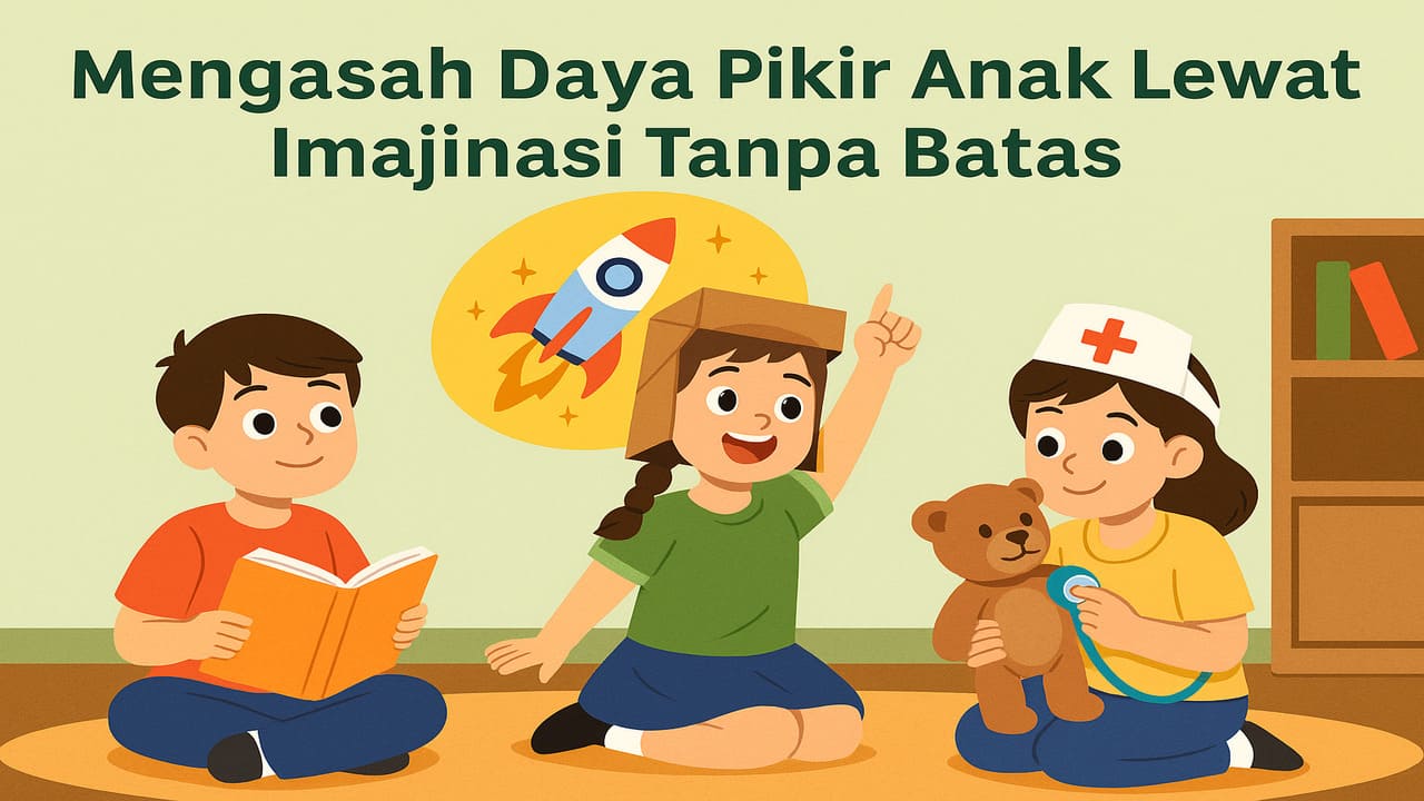 Mengasah Daya Pikir Anak Lewat Imajinasi Dalam Pembentukan Karakter