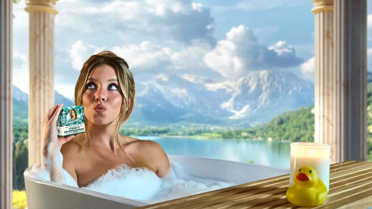 Sydney Sweeney Ubah Air Bekas Mandi Jadi Produk Sabun Viral