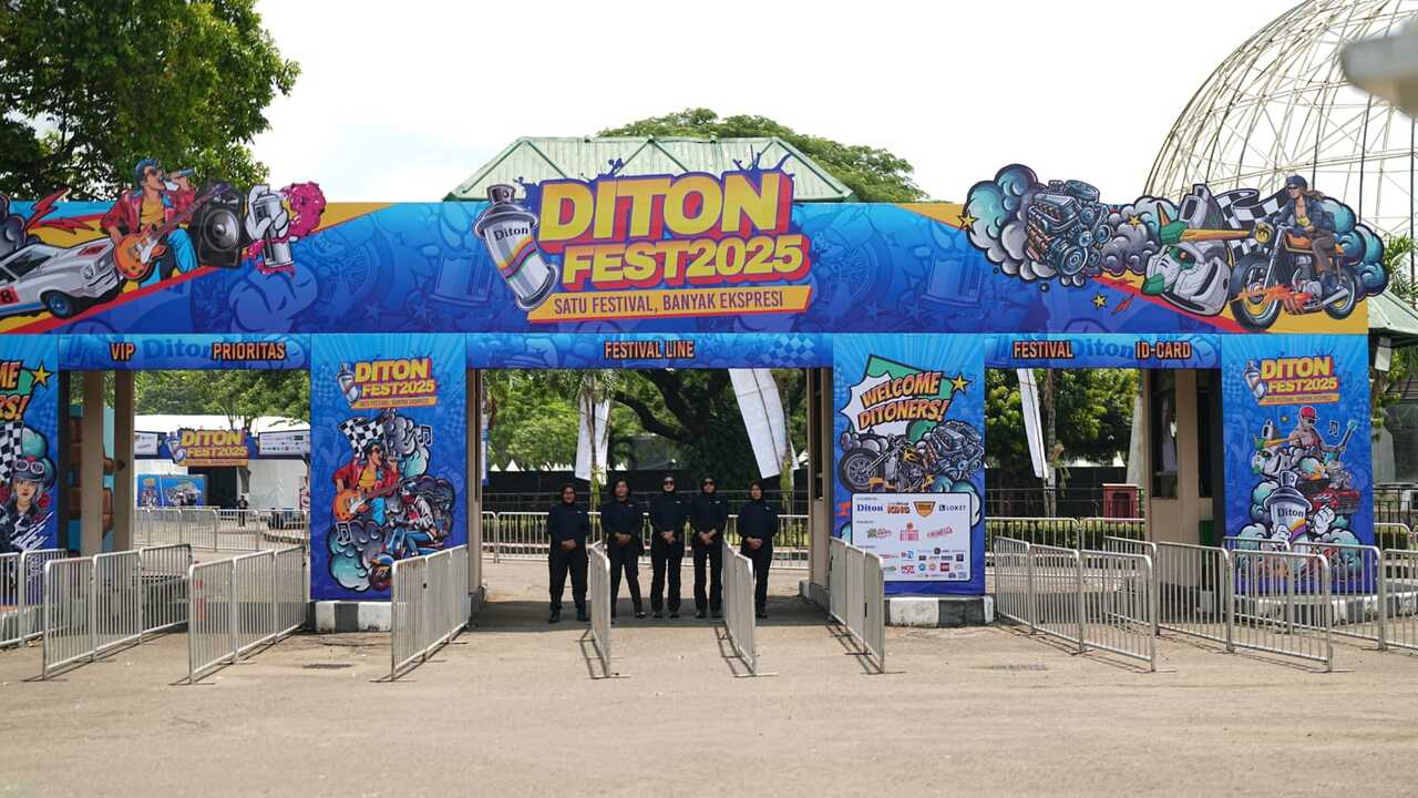 Musik Diton Fest 2025 Festival Otomotif dan Seni di Jakarta